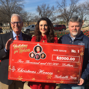 Gabrielle Gore and Christmas Honors